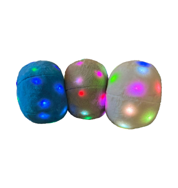 Coussin de massage rond à LED | Espace Inclusif