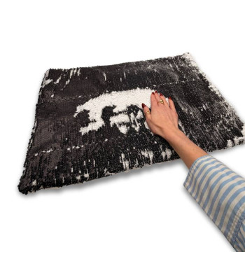Couvre-jambes lesté à sequins 3 kg | Espace Inclusif