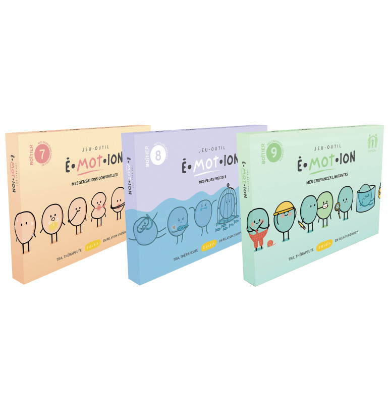 Jeux-outils É-mot-ion - Le trio thématique | Espace Inclusif