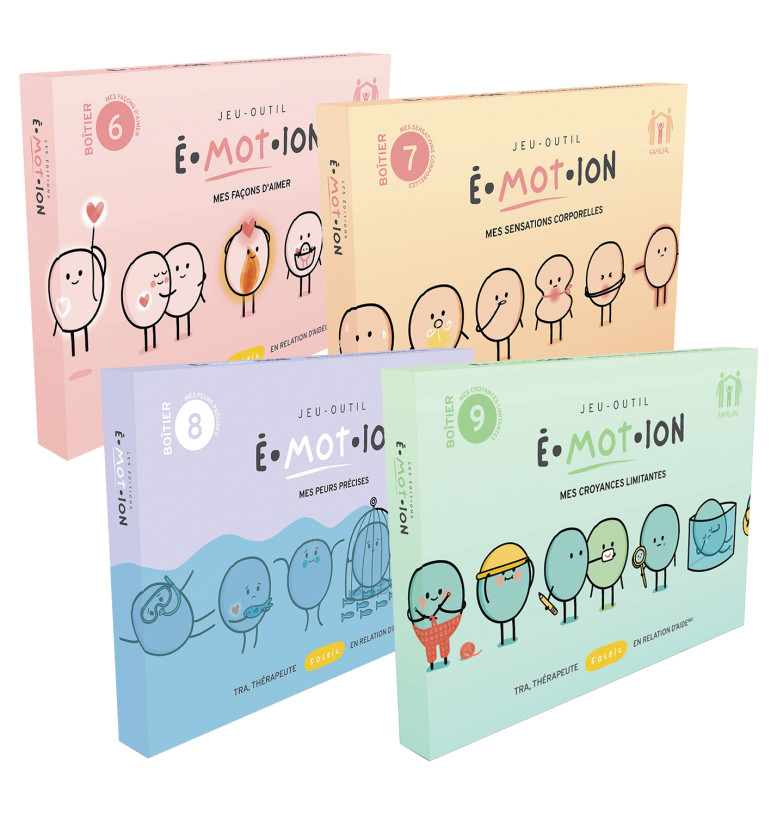 Jeux-outils É-mot-ion - Le lot avancé | Espace Inclusif