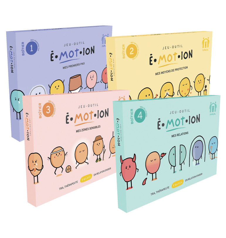 Jeux-outils É-mot-ion - Le lot fondamental | Espace Inclusif