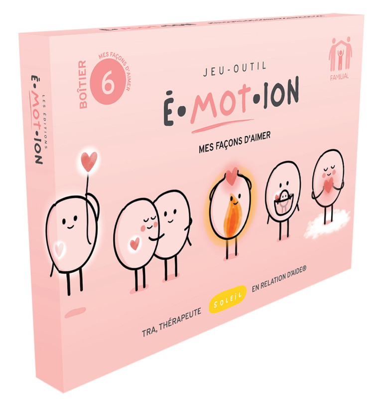 Jeu-outil É-mot-ion 6 - Mes façons d'aimer | Espace Inclusif