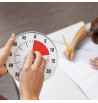 Minuteur rond - 60 minutes | Espace Inclusif