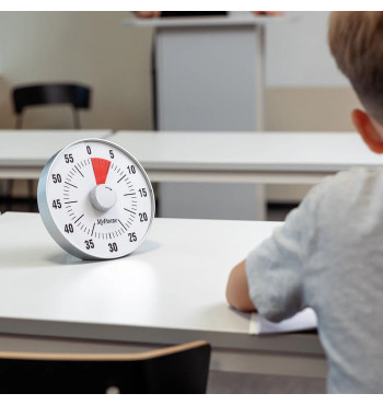 Minuteur rond - 60 minutes | Espace Inclusif
