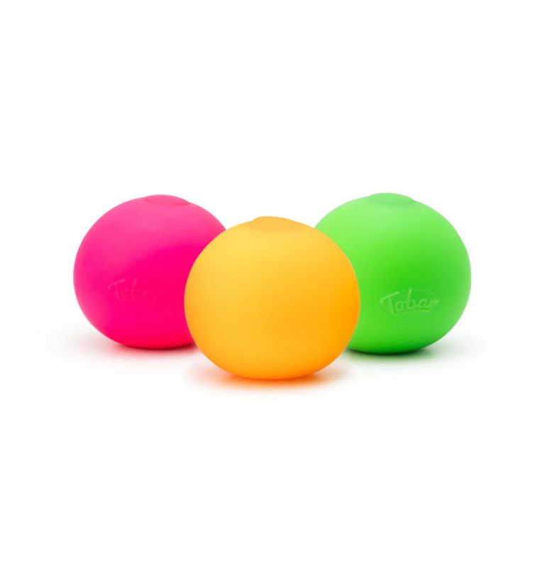 Balles anti-stress fluo - Lot de 3 | Espace Inclusif