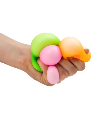 Balles anti-stress fluo - Lot de 3 | Espace Inclusif