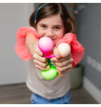 Balles anti-stress fluo - Lot de 3 | Espace Inclusif