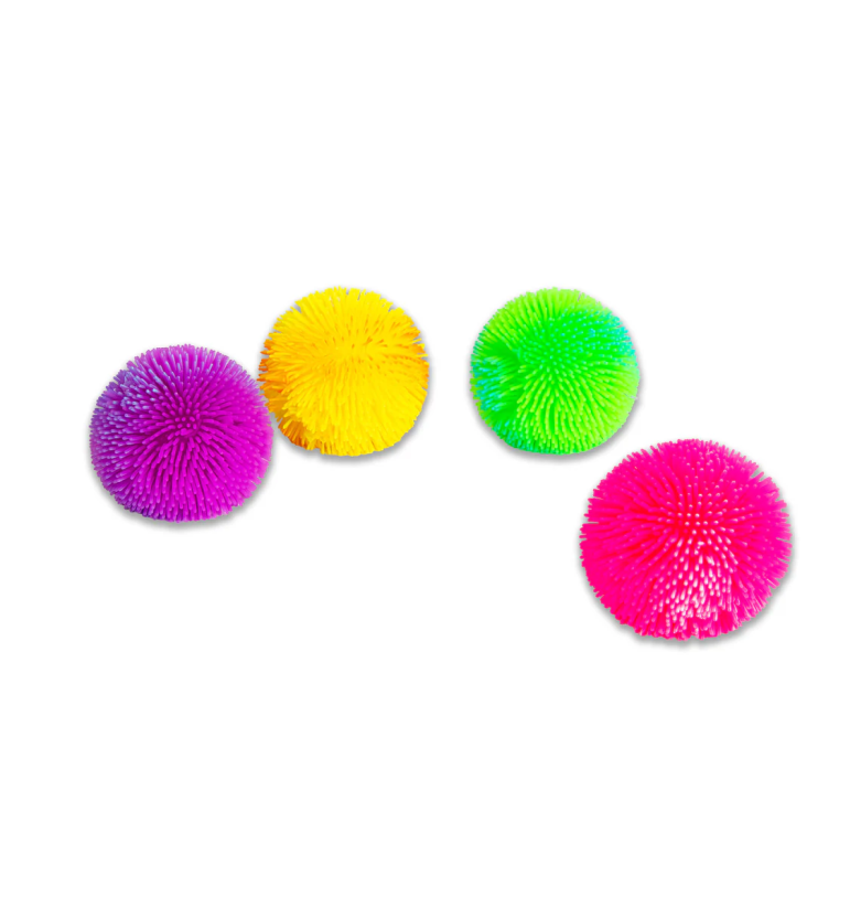 Balle à malaxer pompon | Espace Inclusif