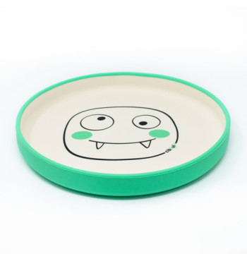 Box assiette silicone Ciboulo Monstre | Espace Inclusif