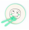 Box assiette silicone Ciboulo Monstre | Espace Inclusif