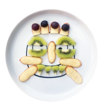 Box assiette silicone Ciboulo Monstre | Espace Inclusif