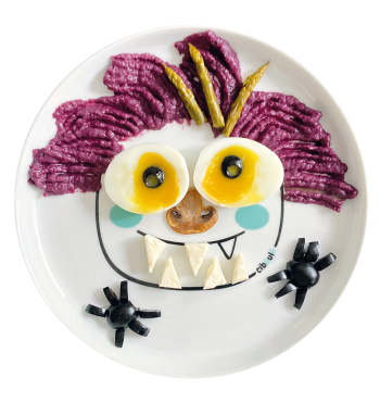 Box assiette silicone Ciboulo Monstre | Espace Inclusif