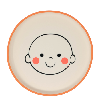 Box assiette silicone Ciboulo Bonhomme | Espace Inclusif
