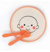 Box assiette silicone Ciboulo Bonhomme | Espace Inclusif