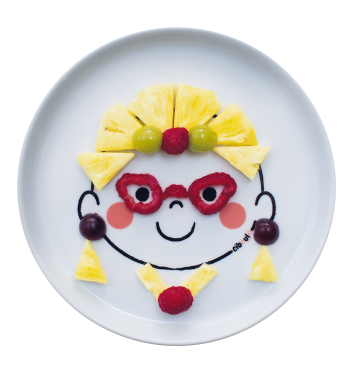 Box assiette silicone Ciboulo Bonhomme | Espace Inclusif
