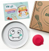 Box assiette porcelaine Ciboulo Monstre | Espace Inclusif