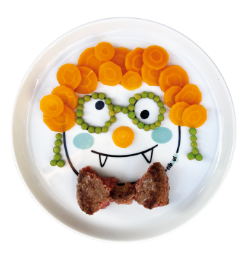Box assiette porcelaine Ciboulo Monstre | Espace Inclusif