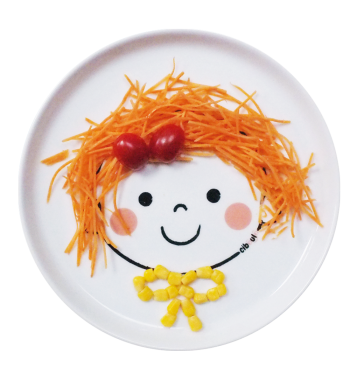 Box assiette porcelaine Ciboulo Bonhomme | Espace Inclusif