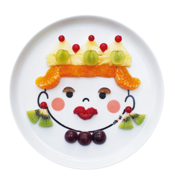 Box assiette porcelaine Ciboulo Bonhomme | Espace Inclusif