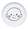 Box assiette porcelaine Ciboulo Bonhomme | Espace Inclusif