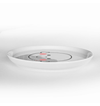 Box assiette porcelaine Ciboulo Bonhomme | Espace Inclusif