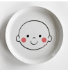 Box assiette porcelaine Ciboulo Bonhomme | Espace Inclusif