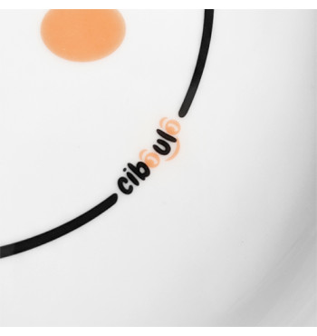 Box assiette porcelaine Ciboulo Animal | Espace Inclusif