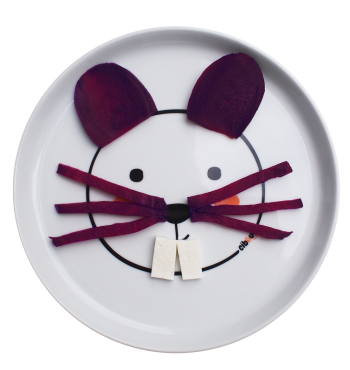 Box assiette porcelaine Ciboulo Animal | Espace Inclusif