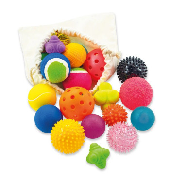Balles tactiles - 20 pièces