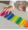 Barres tactiles arc-en-ciel | Espace Inclusif