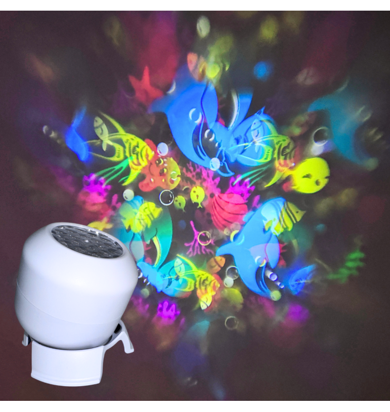 Projecteur sensoriel Vie sous-marine | Espace Inclusif