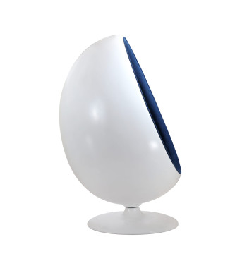 Chaise œuf bleue | Espace Inclusif