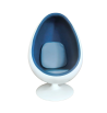Chaise œuf bleue | Espace Inclusif