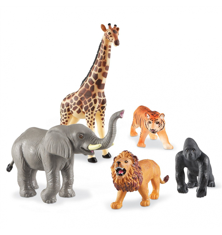 A quoi servent les figurines ? 10 activités pour parfaitement les utiliser - Figurines animaux de la savane