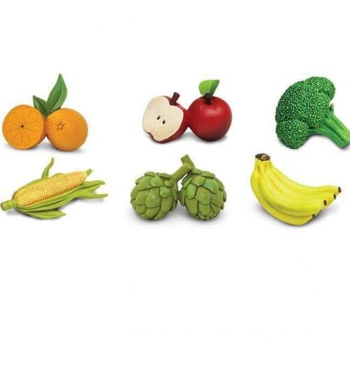 A quoi servent les figurines ? 10 activités pour parfaitement les utiliser - 8 figurines fruits et légumes