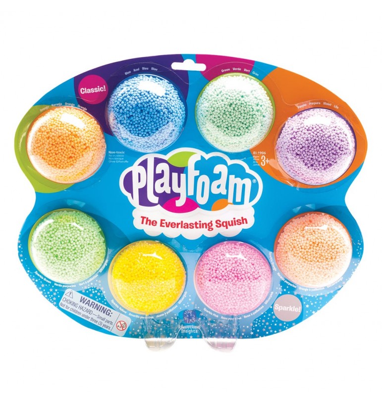 On met quoi dans une valise pour les 3-6 ans ? - Playfoam 8 couleurs