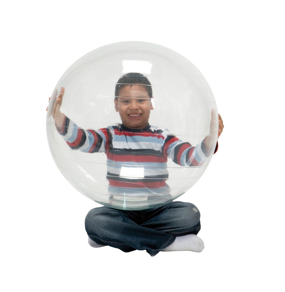 Ballons grande taille : Travail moteur et dynamique - Ballon géant transparent