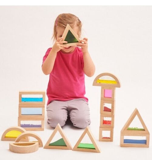 Blocs à Emboîter 600 Pièces - Ensemble Construction Fleurs De Prunier, Jouet Éducatif Couleur Pour Maternelle 3-6 Ans - 5