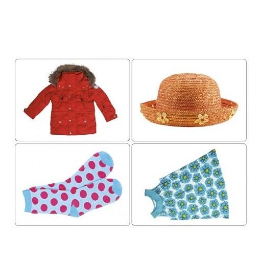 Imagiers : Un outil pour apprendre en s'amusant - Imagier des vêtements