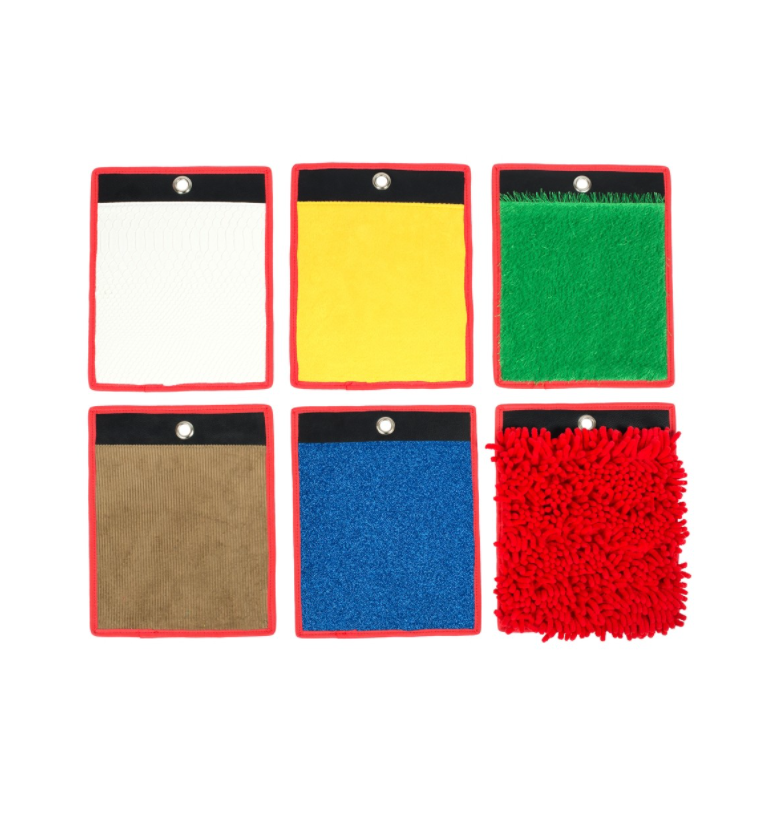 Fabriquez des panneaux sensoriels maison : Astuces et idées DIY - Lot de 6 mini tapis sensoriels