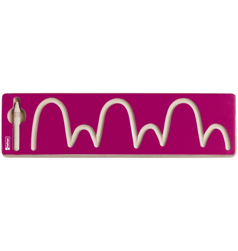 Motricité fine et écriture : Tablettes pré-écriture et pistes graphiques - Piste graphique : Les ponts