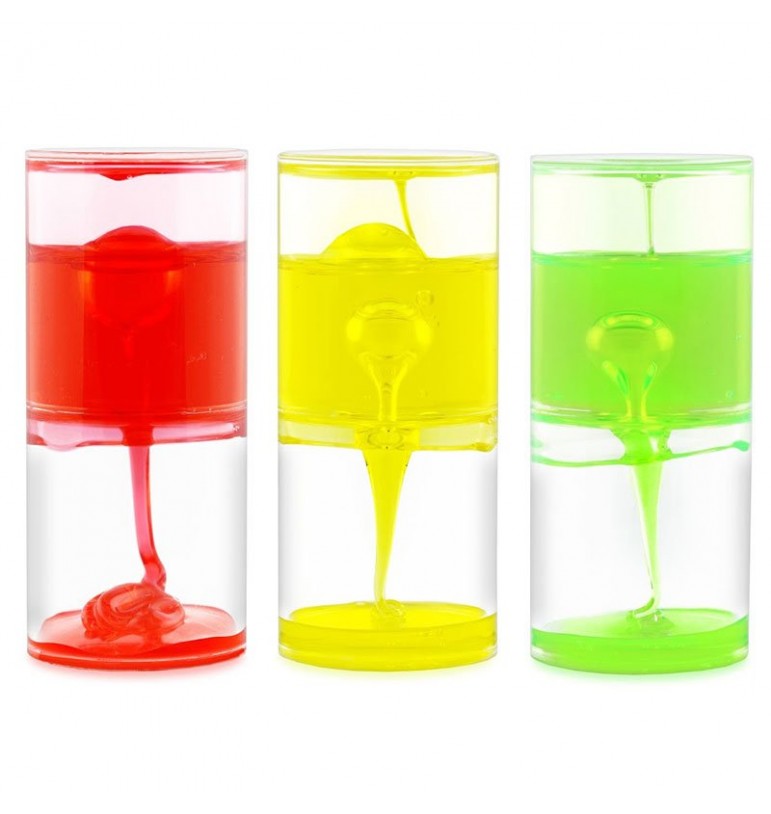Sabliers sensoriels : Relaxation et stimulation - 3 sabliers gel