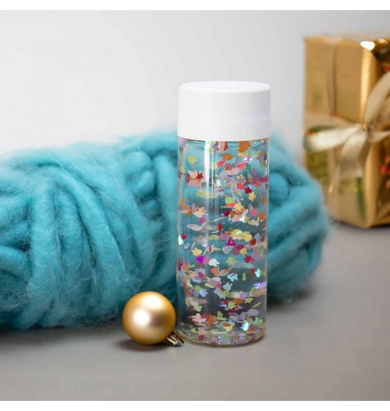 Bouteilles sensorielles : Attention, imagination et observation - Bouteille sensorielle lapins