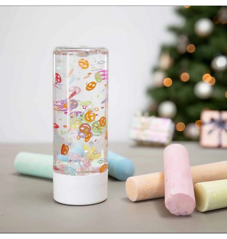 Bouteilles sensorielles : Attention, imagination et observation - Bouteille sensorielle smileys