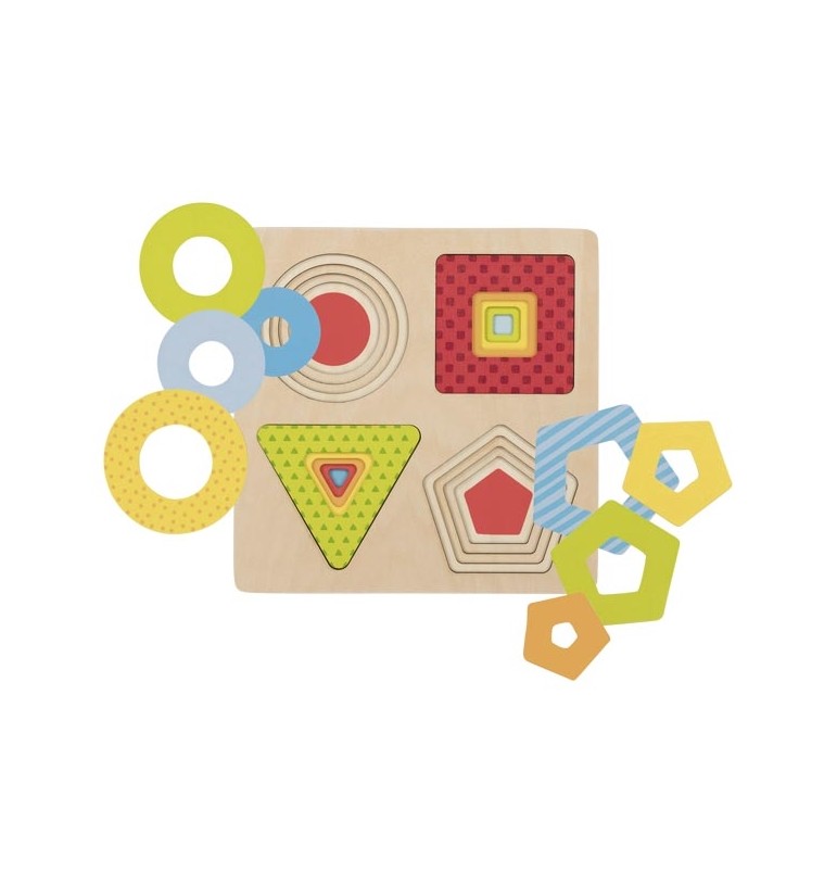 Puzzle formes multi-couches