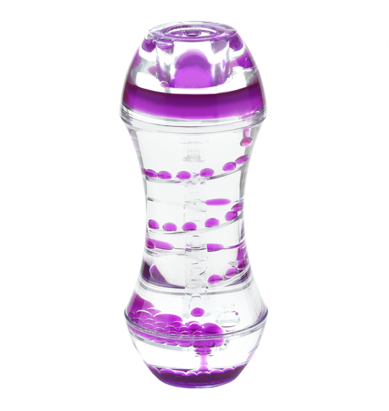 Sabliers sensoriels : Relaxation et stimulation - Sablier spirales