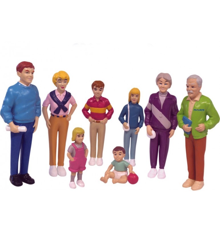 Autisme : Le guide des matériels adaptés pour enfants - Figurines de la famille