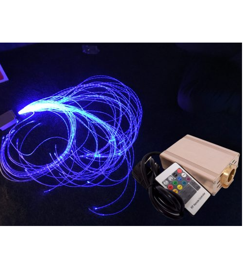 Créer une grande salle multi-sensorielle pour enfants : un espace d'éveil - Kit fibre optique 100 brins 15 mètres
