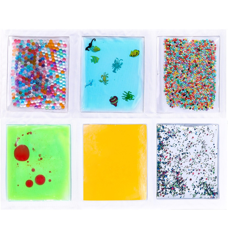 Zones sensorielles à la maison : Stimuler l'éveil et la créativité des enfants - Tapis sensoriel différentes textures