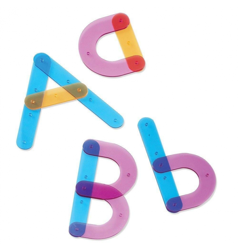 Jeux sensoriels sur table lumineuse : 10 activités faciles à mettre en place pour les enfants - Atelier construction de lettres